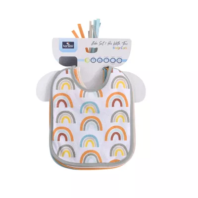 Set 7 bavete bumbac, 23 X 20 cm, inchidere cu snur, unisex