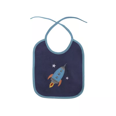 Bavete - Set 7 bavete bumbac, 23 X 20 cm, inchidere cu snur, baietei, bebelorelli.ro
