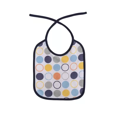 Set 7 bavete bumbac, 23 X 20 cm, inchidere cu snur, baietei