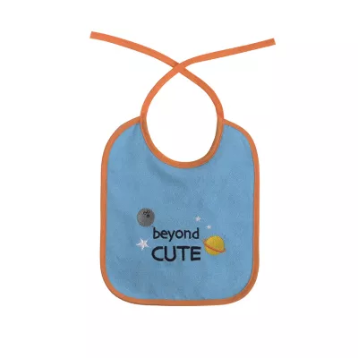 Set 7 bavete bumbac, 23 X 20 cm, inchidere cu snur, baietei
