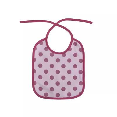 Set 7 bavete bumbac, 23 X 20 cm, inchidere cu snur, fetite
