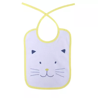 Set 7 bavete, bumbac ambele fete, 20 X 25,5 cm, inchidere cu snur, unisex