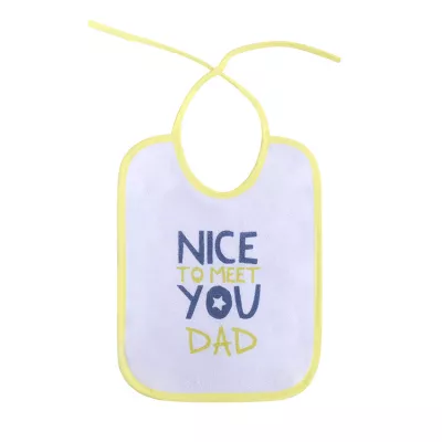 Set 7 bavete, bumbac ambele fete, 20 X 25,5 cm, inchidere cu snur, unisex