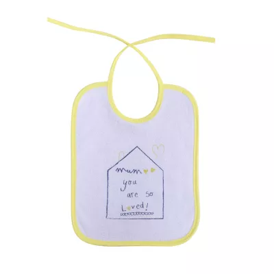 Set 7 bavete, bumbac ambele fete, 20 X 25,5 cm, inchidere cu snur, unisex