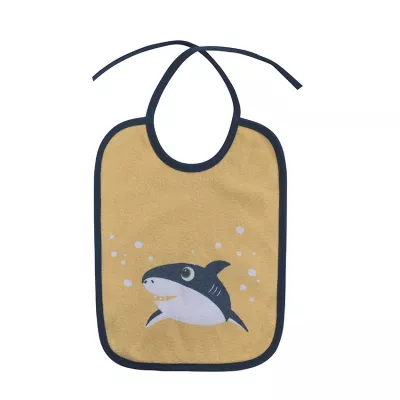 Set 7 bavete, bumbac ambele fete, 20 X 25,5 cm, inchidere cu snur, baietei