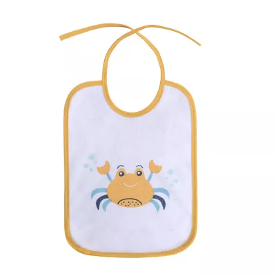 Set 7 bavete, bumbac ambele fete, 20 X 25,5 cm, inchidere cu snur, baietei