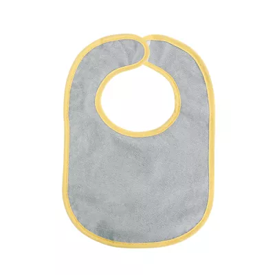 Set 7 bavete bumbac si peva, 30 x 19 cm, inchidere cu banda velcro, baietei
