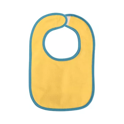 Set 7 bavete bumbac si peva, 30 x 19 cm, inchidere cu banda velcro, baietei