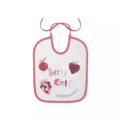Set 7 bavete zilele saptamanii, small, bumbac, inchidere cu snur, Girl