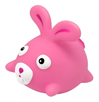 Set de baie 4 piese, Knorr Toys, include covoras de baie din PVC 69x39 cm si 3 jucarii animalute, 0 Luni+