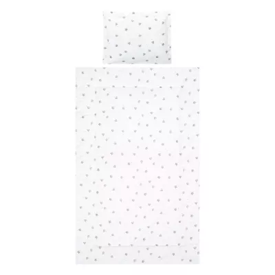 Set lenjerie pat 3 piese, bumbac ranforce, Cosy, Grey Train