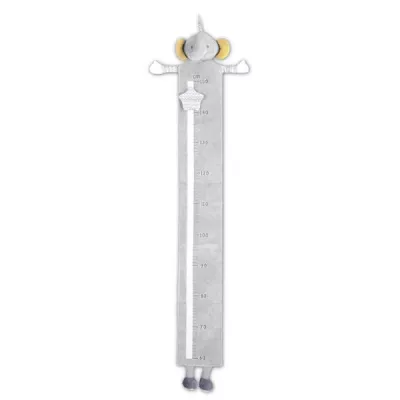 Taliometru din plus, Bear Grey, scala de masurare de la 60 la 150 cm, 0 luni+