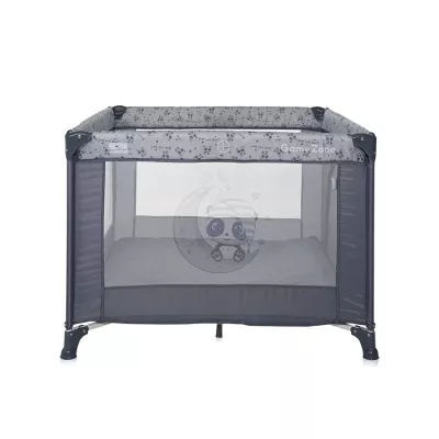 Tarc de joaca, Game Zone, 100x100 cm, Cool Grey Pandas
