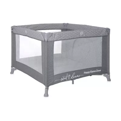 Tarc de joaca Happy Game Zone, Cool Grey Star