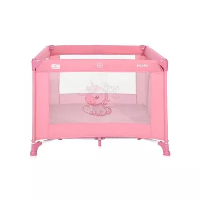 Tarcuri copii - Tarc de joaca, Happy Game Zone, Rose Velvet Unicorn, bebelorelli.ro