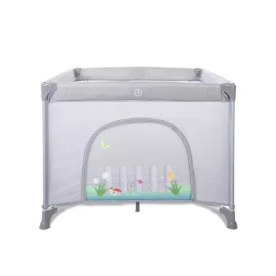 Tarc de joaca tip casuta, My Place, 100 x 100 x 125 cm, Grey