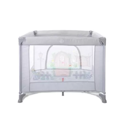 Tarc de joaca tip casuta, My Place, 100 x 100 x 125 cm, Grey