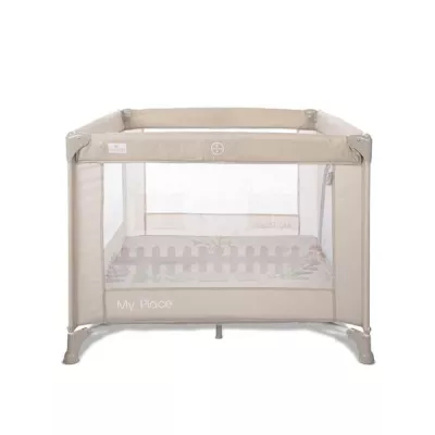 Tarc de joaca tip casuta, My Place, 100 x 100 x 125 cm, Beige