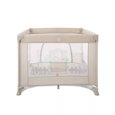 Tarc de joaca tip casuta, My Place, 100 x 100 x 125 cm, Beige