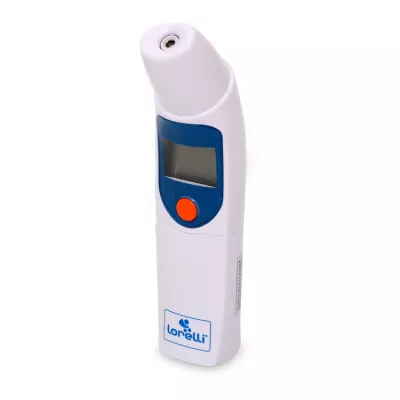 Termometre - Termometru cu senzor infrarosu, pentru ureche si frunte, suport inclus, bebelorelli.ro