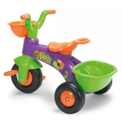 Tricicleta cu pedale pentru copii, Injusa, Dino Rider, inspirata din desenele cu dinozauri, 1-3 ani