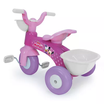 Tricicleta cu pedale pentru copii Injusa, licenta Disney, Minnie Mouse, 1-3 ani, Roz