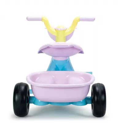 Tricicleta cu pedale pentru copii, Injusa, Peppa Pig, 62 x 42 x 46 cm, max. 25 kg, 1-3 ani