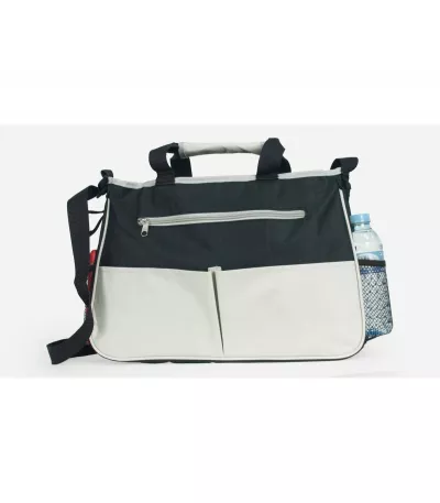 Tricicleta cu pozitie de somn pentru copii, Injusa, City Max, maner parental, cadru din aluminiu, 8 luni+, Alb cu Negru