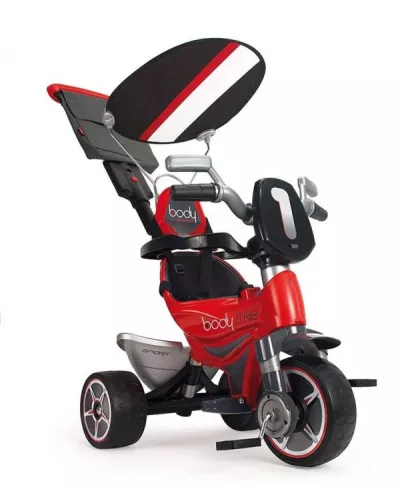 Tricicleta evolutiva pentru copii, Injusa, Body Special, cu maner parental, include rucsac, 10 luni+