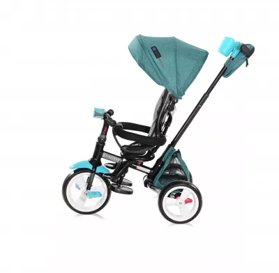Tricicleta multifunctionala 4in1, Enduro, scaun rotativ, Green Luxe