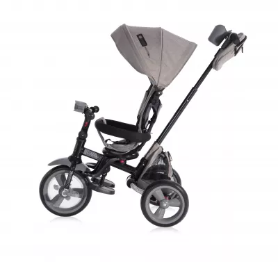 Tricicleta multifunctionala 4in1, Enduro, scaun rotativ, Grey Luxe