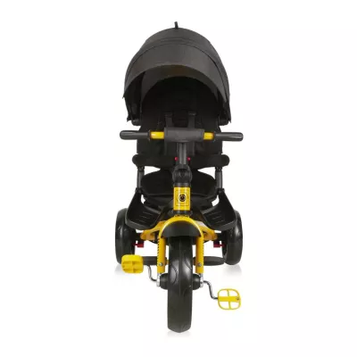 Tricicleta multifunctionala 4in1, Jaguar, Black & Yellow