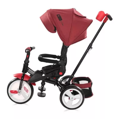 Tricicleta multifunctionala 4in1, Jaguar, Red & Black Luxe New