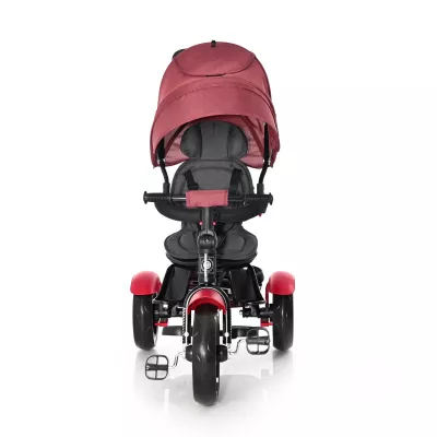 Tricicleta multifunctionala 4in1, Neo, Red & Black Luxe New