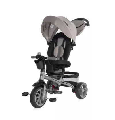 Tricicleta multifunctionala 6in1,  Rocket, Grey New