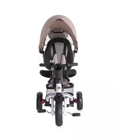 Triciclete - Tricicleta multifunctionala 6in1,  Rocket, Ivory, bebelorelli.ro