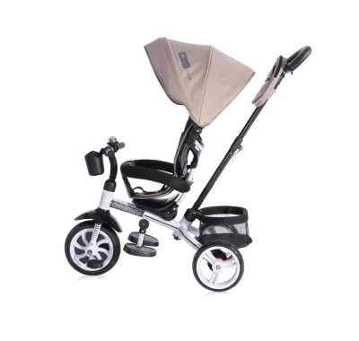 Tricicleta multifunctionala 6in1,  Rocket, Ivory