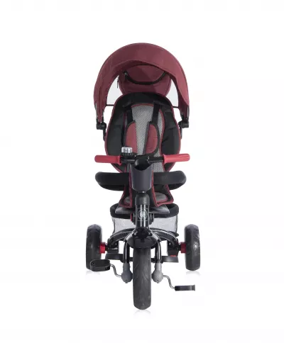 Triciclete - Tricicleta multifunctionala 6in1,  Rocket, Red & Black, bebelorelli.ro