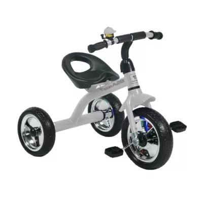 Tricicleta pentru copii, A28, roti mari, Grey