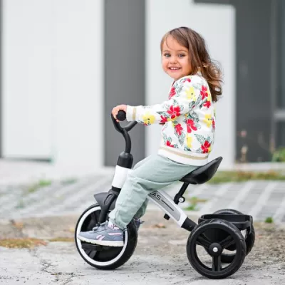 Tricicleta pentru copii, Dallas, sezut reglabil in inaltime, potrivit 2-6 Ani, Pink