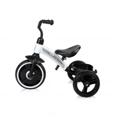 Triciclete - Tricicleta pentru copii, Dallas, White, bebelorelli.ro