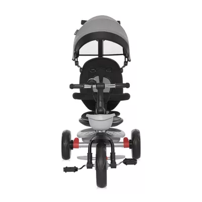 Tricicleta pentru copii, Revel, sezut rotativ la 360 grade, 1-5 Ani, Grey