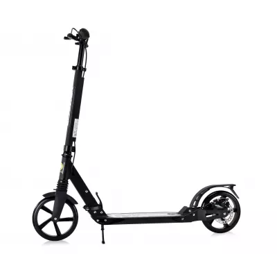 Trotineta pentru adolescenti si adulti, Sprinter, pliabila, frana pe disc, Black