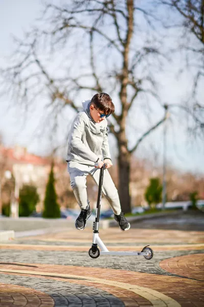 Trotineta pentru copii, Dexter, 8 Ani+, Urban Poppy Red