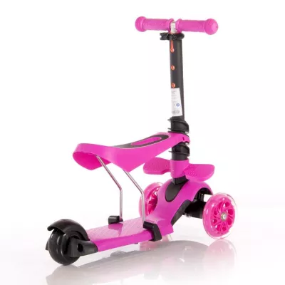 Trotineta pentru copii, Smart, Pink