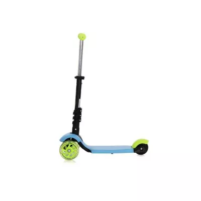 Trotineta pentru copii, Smart Plus, Blue & Green