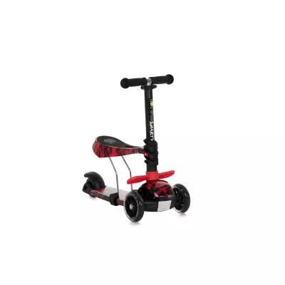 Trotineta pentru copii, Smart Plus, Red Fire