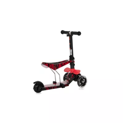 Trotineta pentru copii, Smart Plus, Red Fire