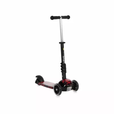 Trotineta pentru copii, Smart Plus, Red Fire