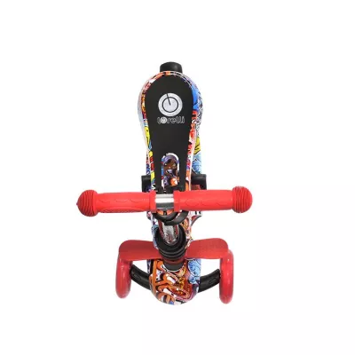 Trotineta pentru copii Smart, Red Black